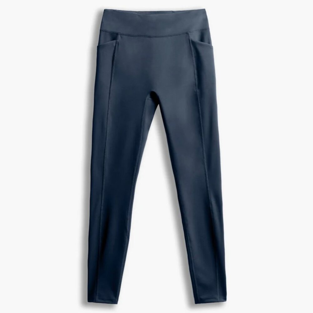 Ministry of Supply Women's Joule Active Legging Size Large Navy NWT